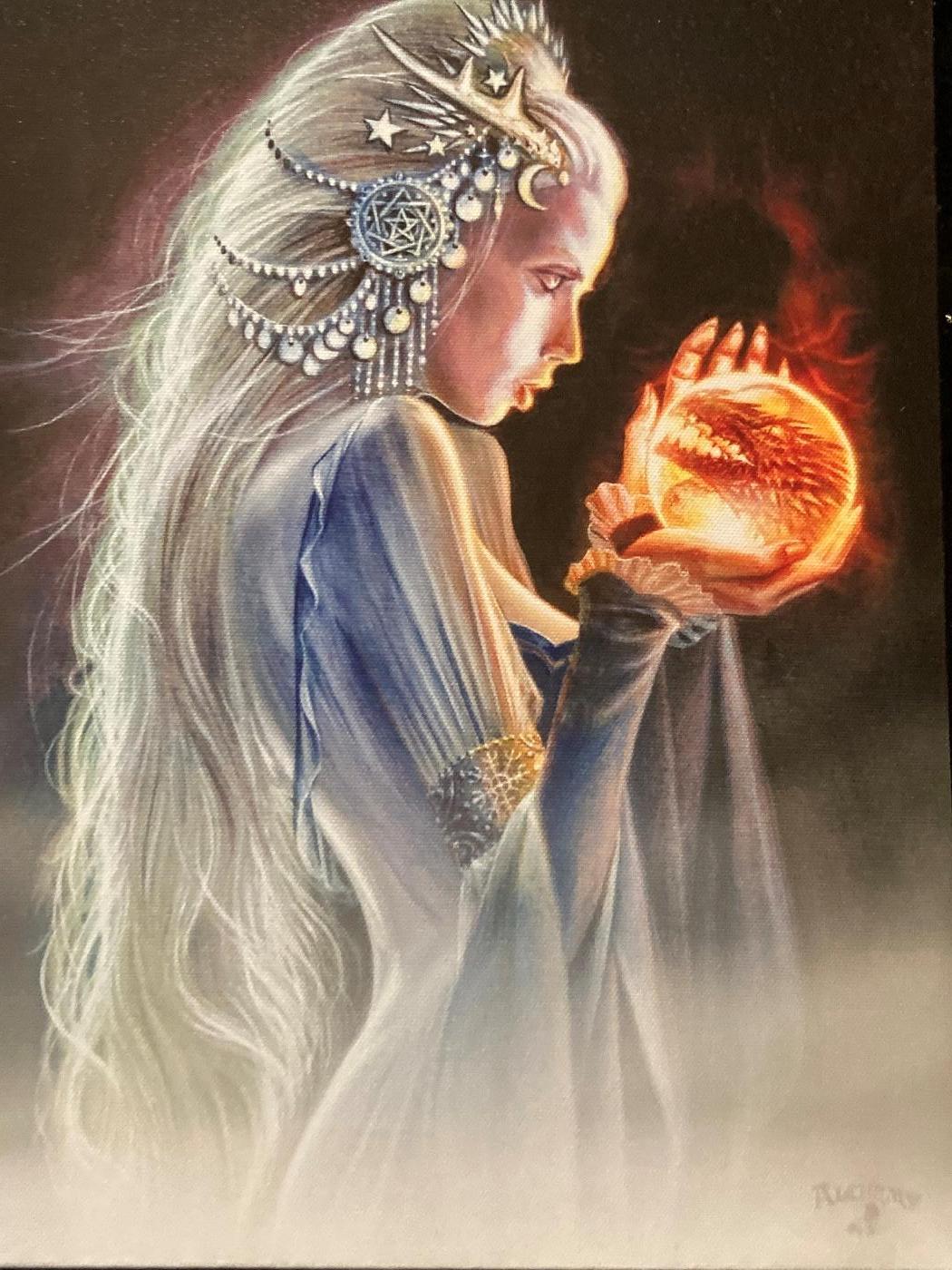 Alchemy The Winterborn Witch Canvas