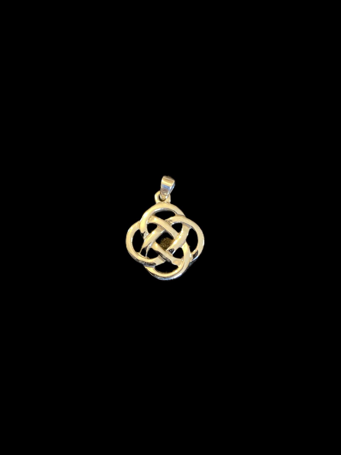 Sterling Silver Celtic Infinity Knot Pendant , Pendant only