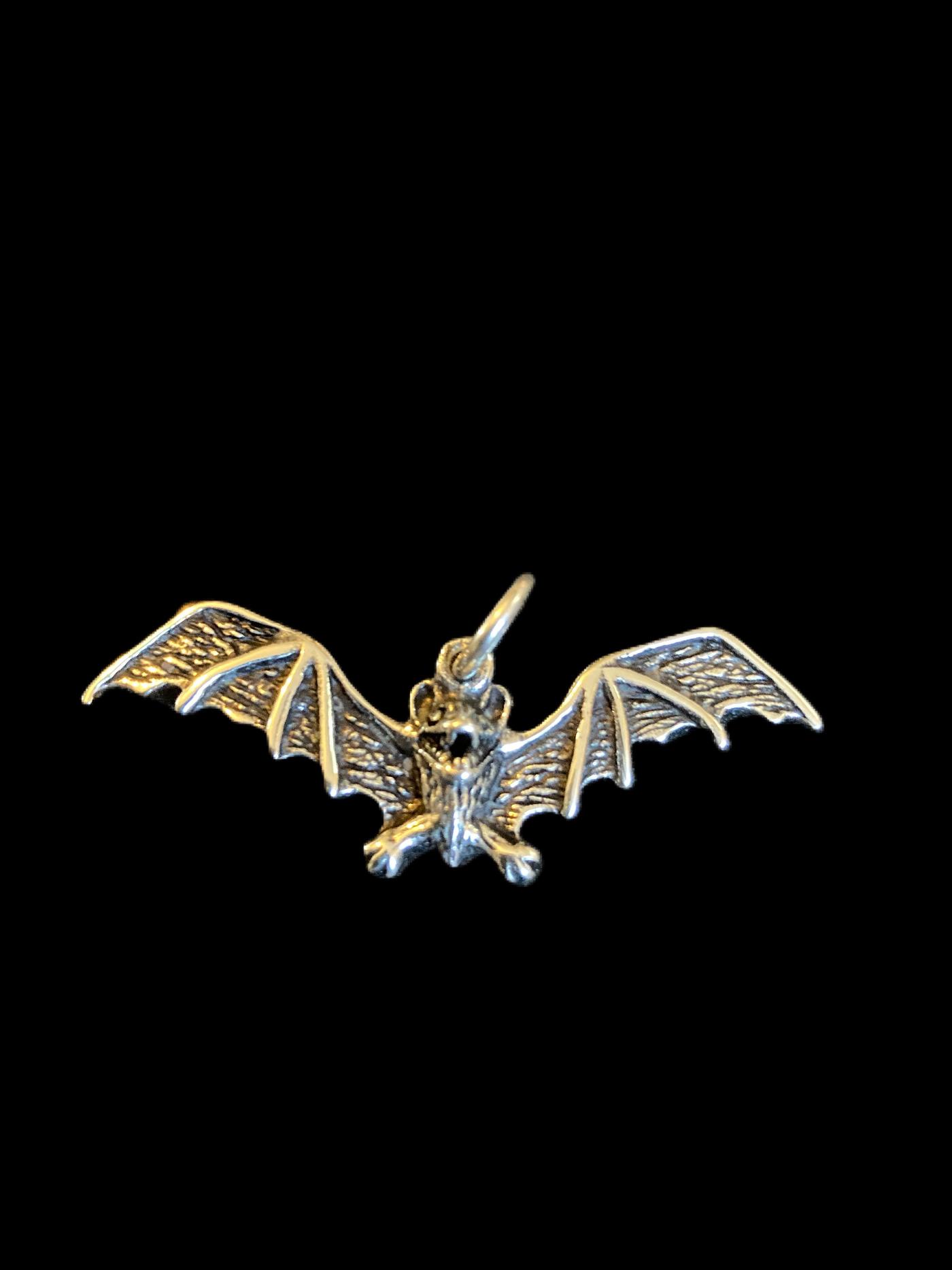 Sterling Silver Bat Pendant only