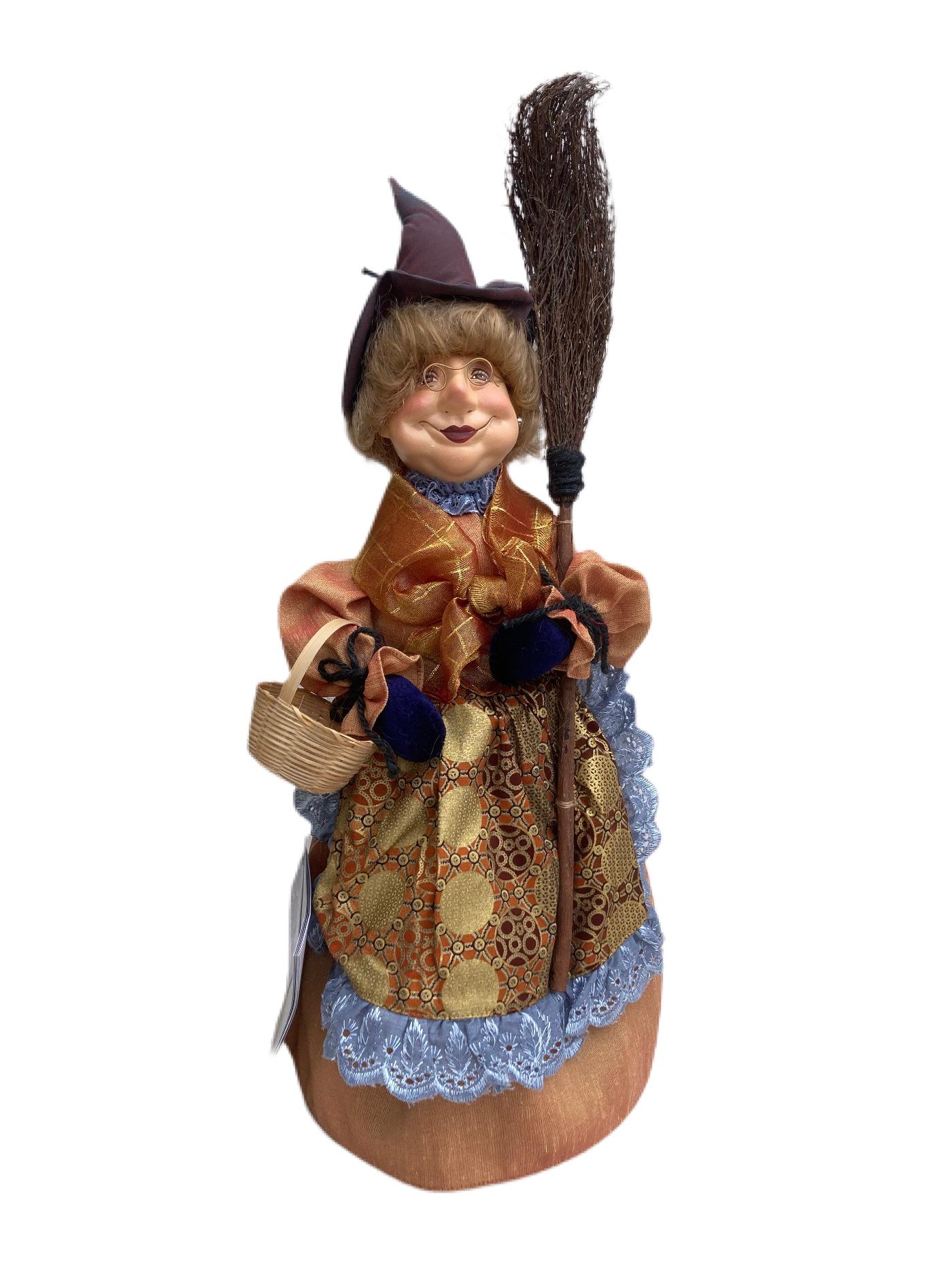 Witches Of Pendle Gertrude 45cm Standing Brown