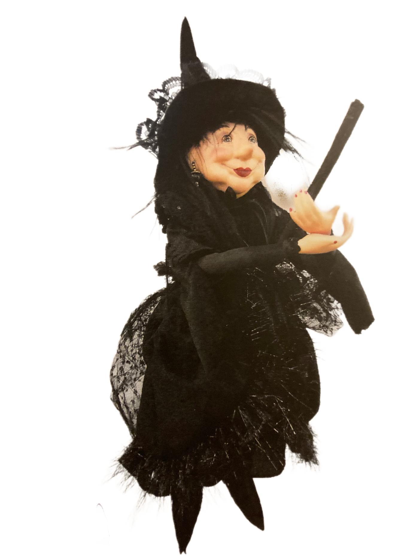 Witches Of Pendle Elizabeth Device 45cm Flying Black