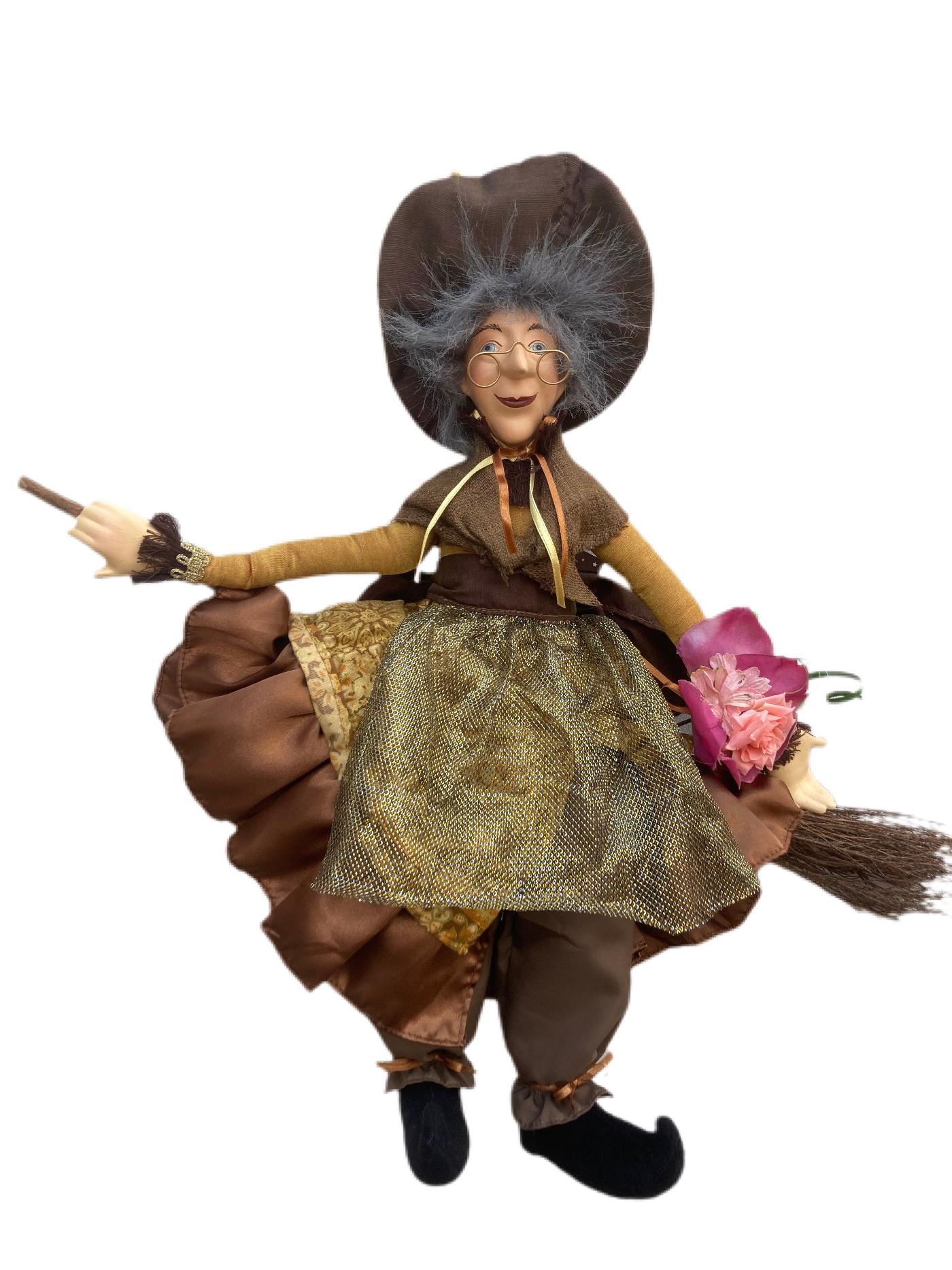 Witches Of Pendle Abigail 50cm Flying Brown
