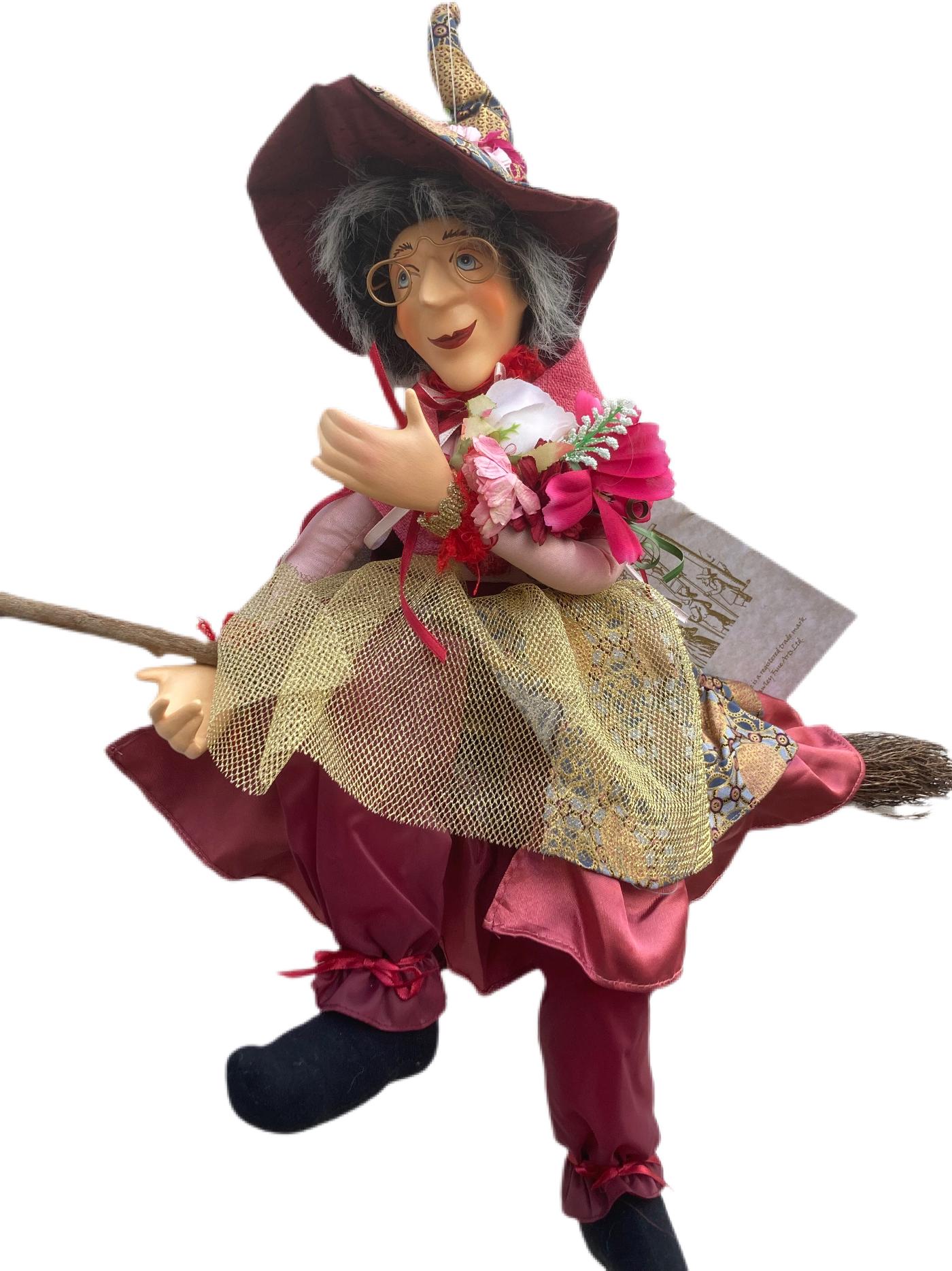 Witches Of Pendle Abigail 50cm Flying Burgundy