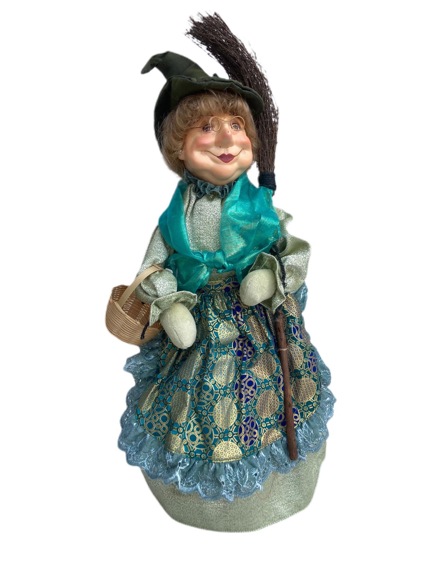 Witches Of Pendle Gertrude 45cm Standing Green