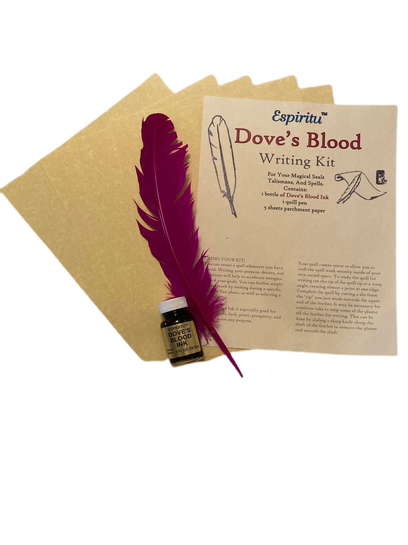 Doves Blood Ink Writing Set
